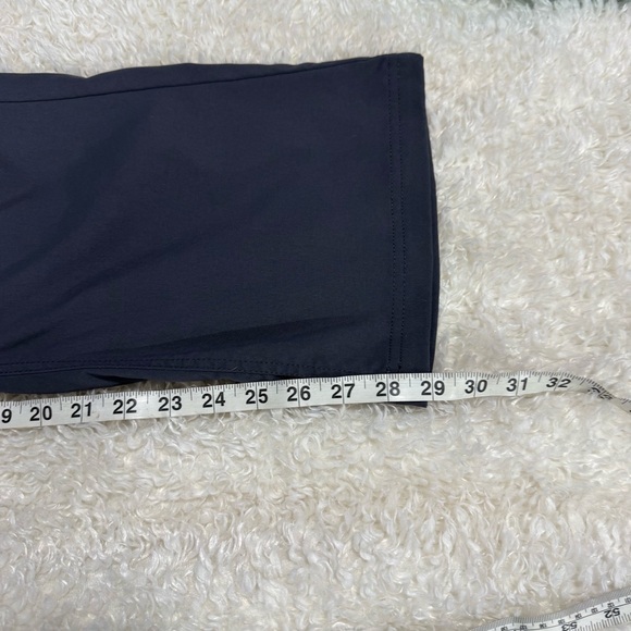 prAna Halle Pant Gray Stretch Zion Nylon Roll Up Hiking Trouser Size 12 - Picture 7 of 13